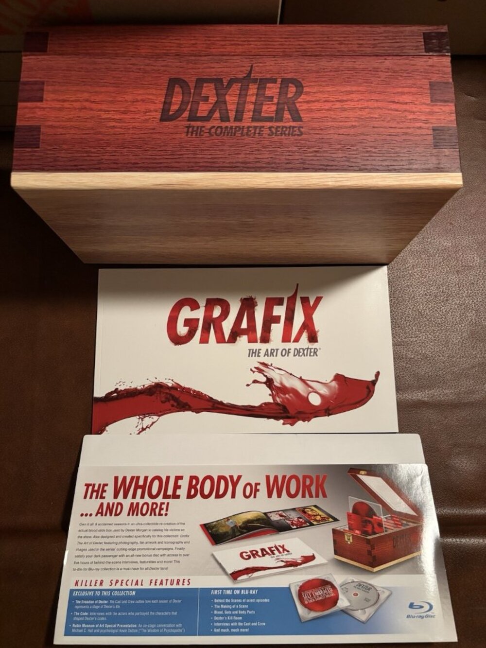 Dexter: The Complete Series Collection Blu-Ray, Special Collectors Edition
